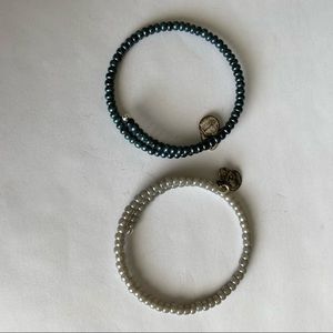 Alex and Ani Bead Wrap Bracelets - set of 2